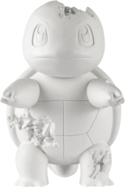 Crystalized Squirtle Figure